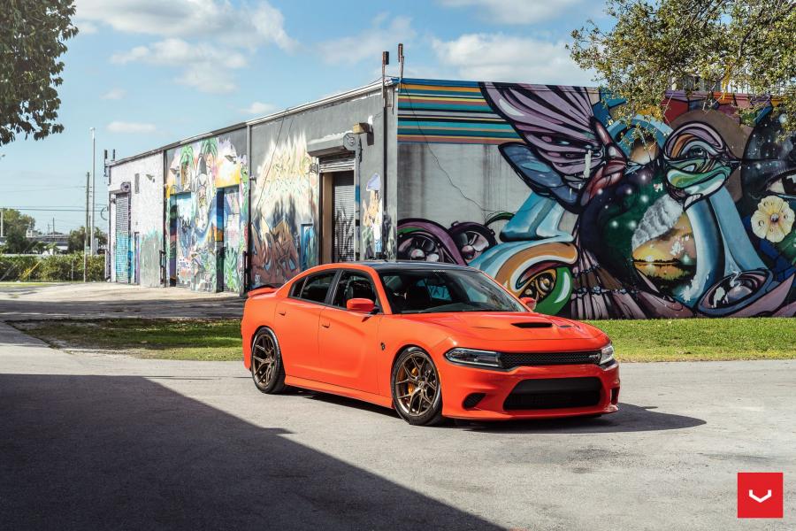  Dodge Charger SRT Hellcat on Vossen Wheels (HF-5) 2020 года  (фото 1 из 14)